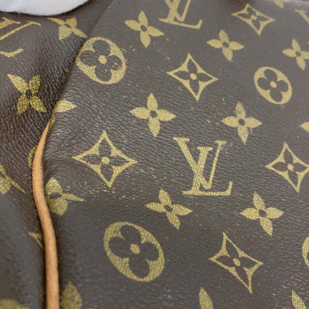 LOUIS VUITTON Authentic Brown Monogram Keepall 45 Boston Bag - Picture 7 of 12